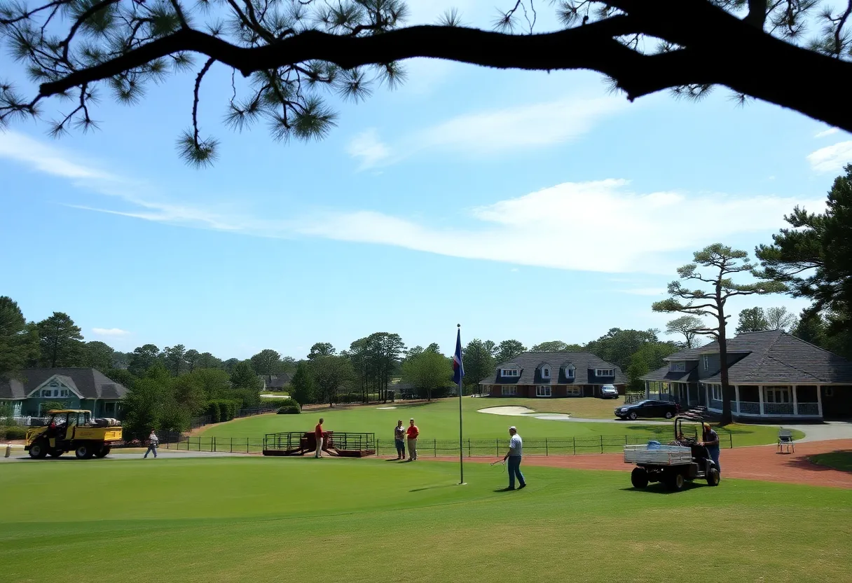 Augusta National Golf Club under recovery after Hurricane Helene