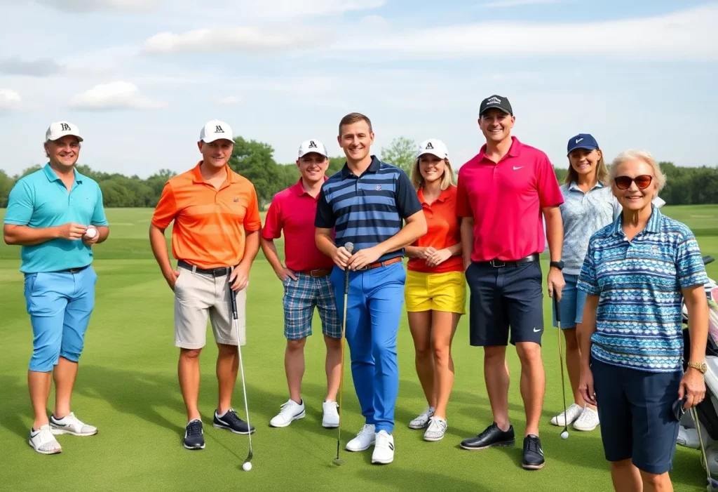 Top golf influencers of 2024 at Bethpage Black golf course in New York