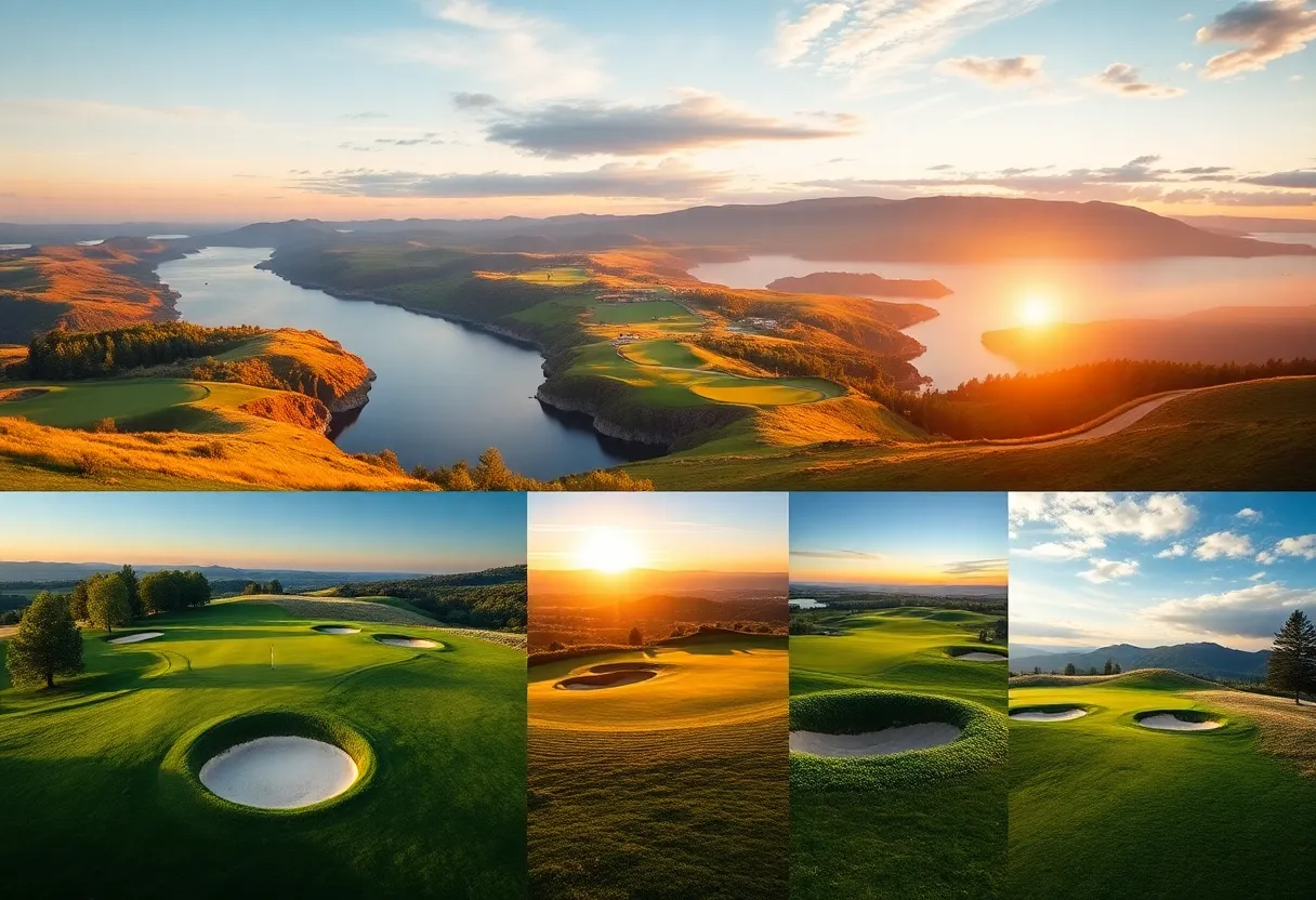 A compilation of popular Instagram accounts for golf enthusiasts.