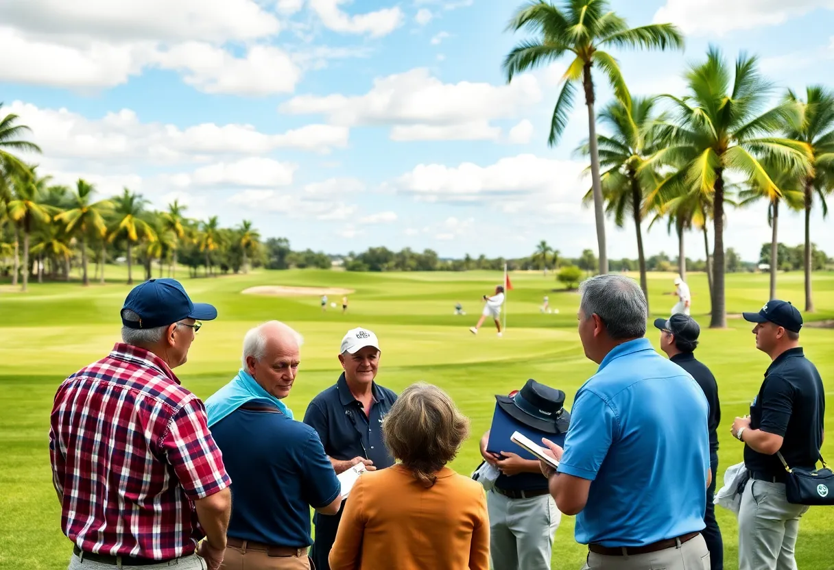 Golf Travel Writers networking at Heathrow Legacy Country Club