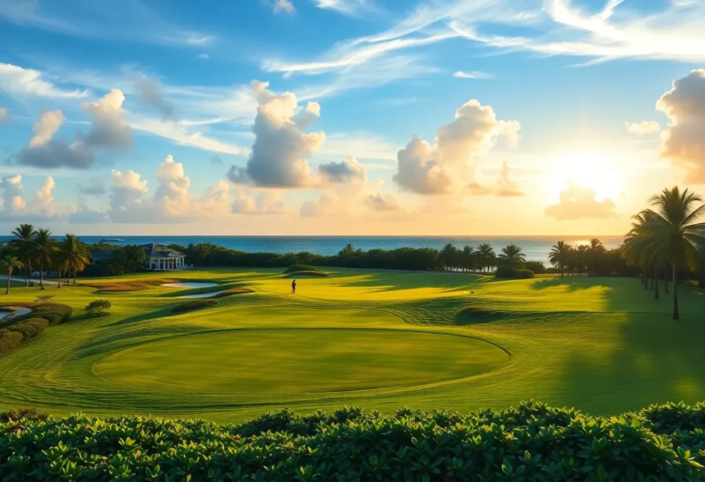Golfers competing at the Hero World Challenge in Nassau