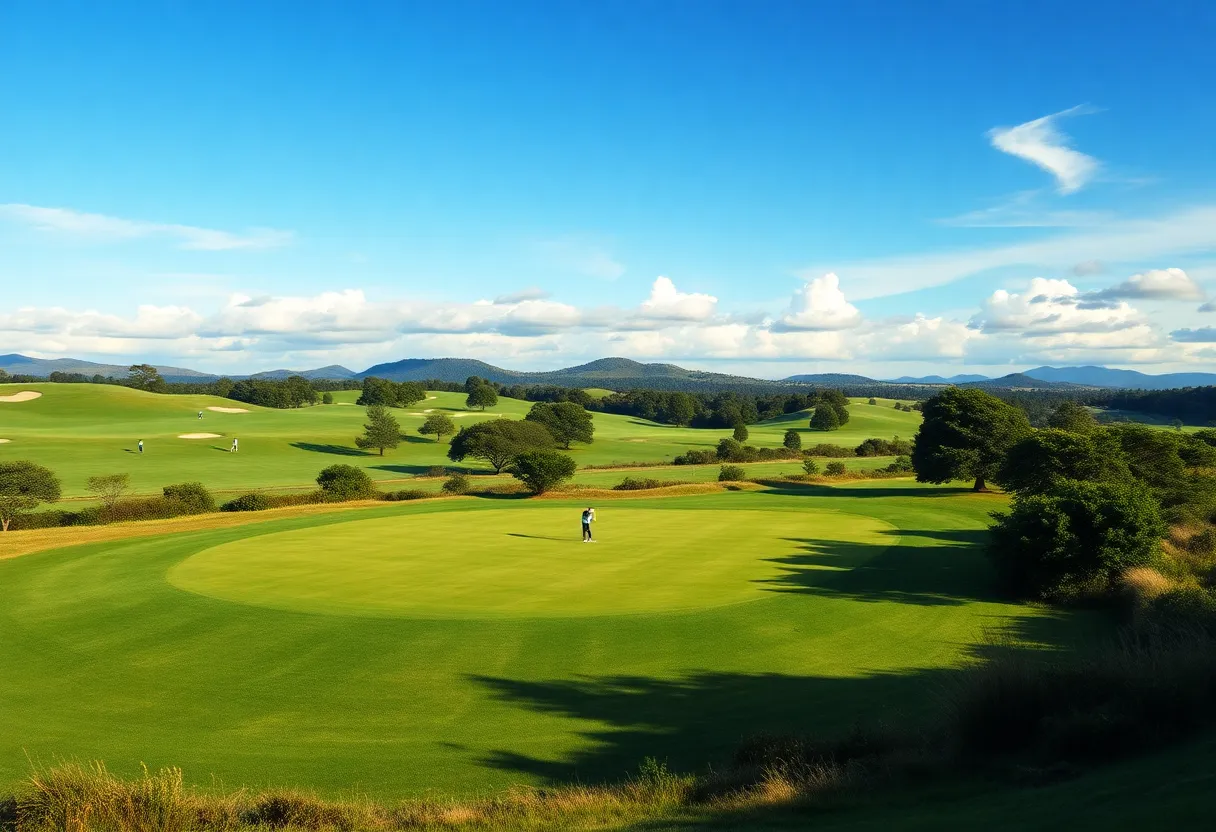 View of the Honors Course during the U.S. Senior Amateur Championship