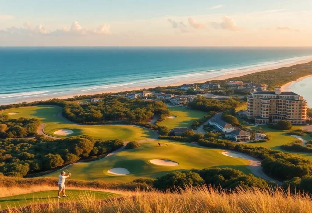 A beautiful golf course on Hilton Head Island