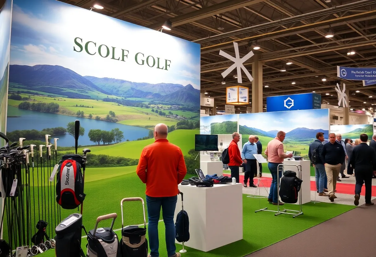 Scotland Golf Pavilion Booth at PGA Show 2025