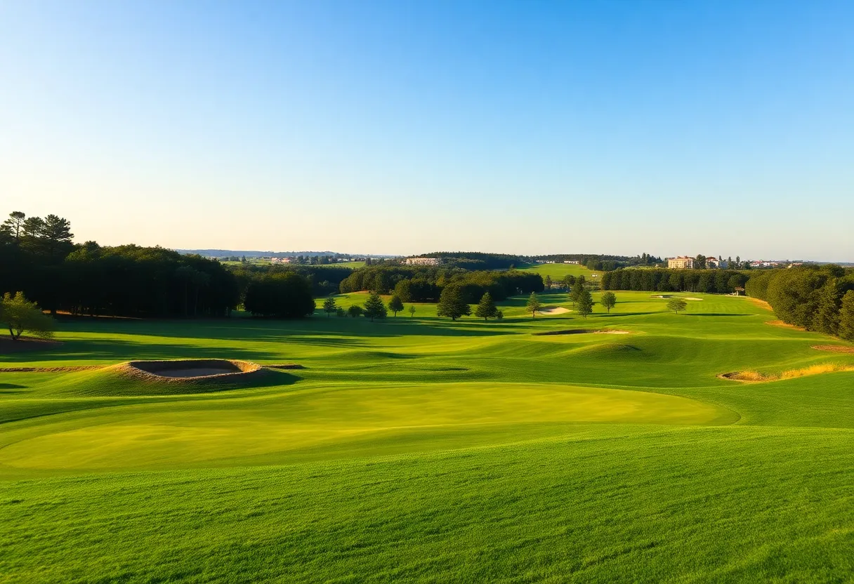 Beautiful golf courses at Sea Pines Resort on Hilton Head Island