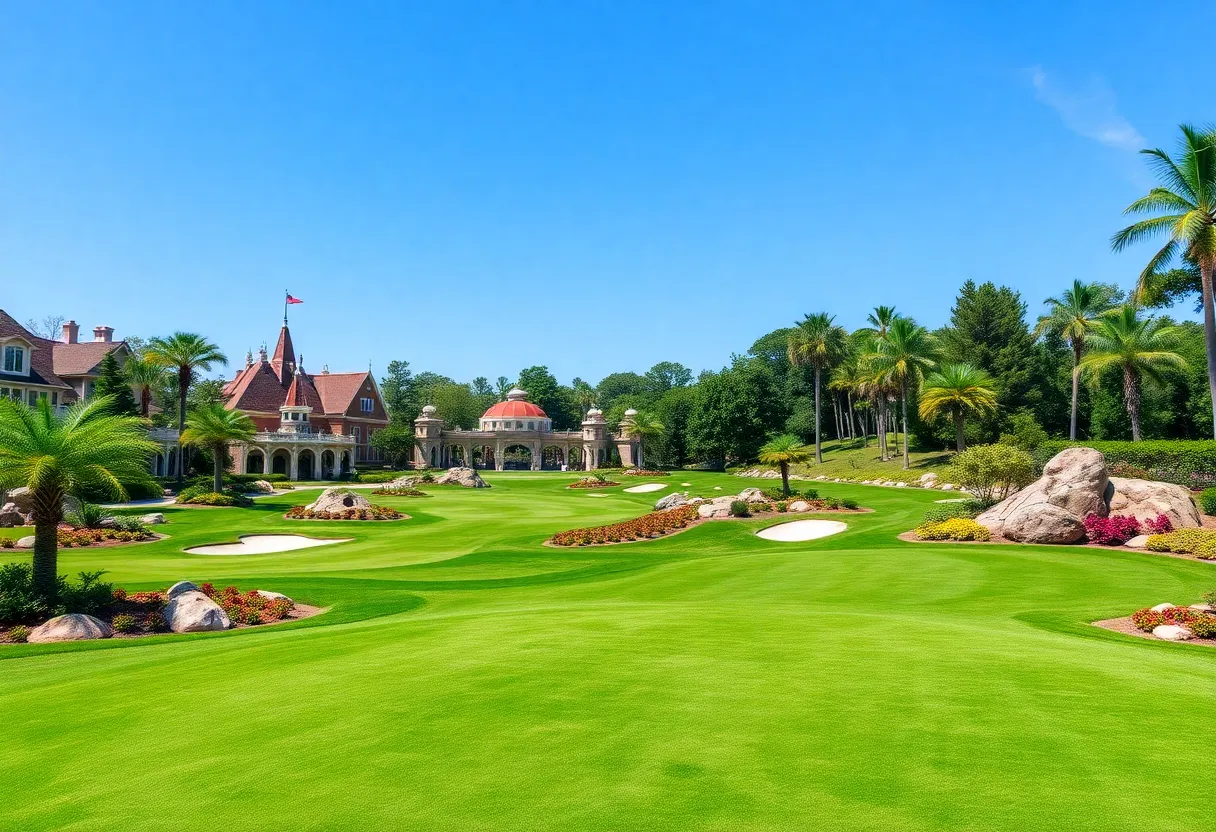 Renovated Magnolia Golf Course at Disney World