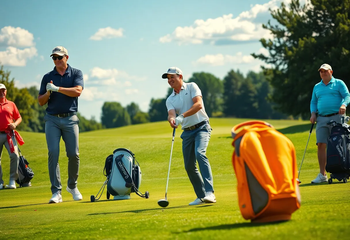 Good Good Golf Funding event