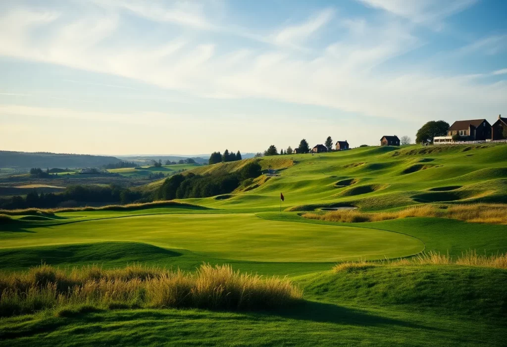 Challenging golf course at Hero Indian Open