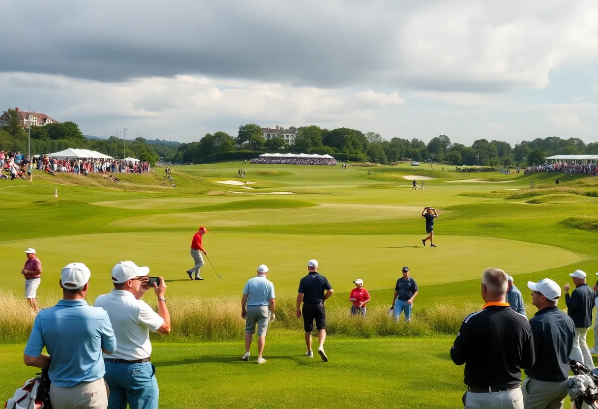 G golfers competing in the 2025 Texas Children's Houston Open at Memorial Park Golf Course