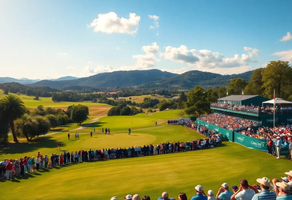 Scenic view of Rinkven Golf Course during Soudal Open 2025
