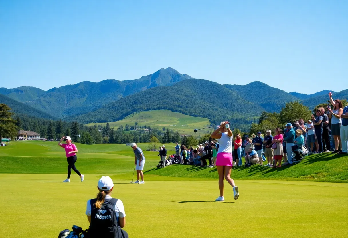 Spectacular view of Erin Hills Golf Course during the U.S. Women’s Open