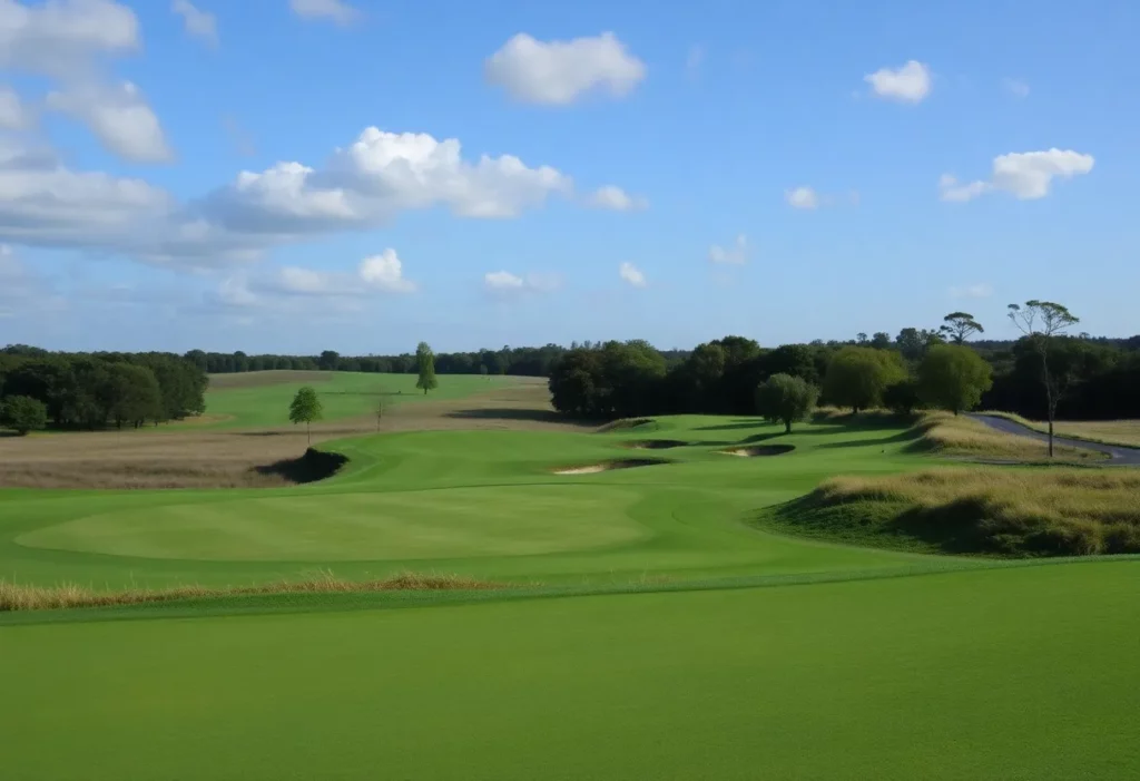 Stunning view of The Country Club golf course in Brookline