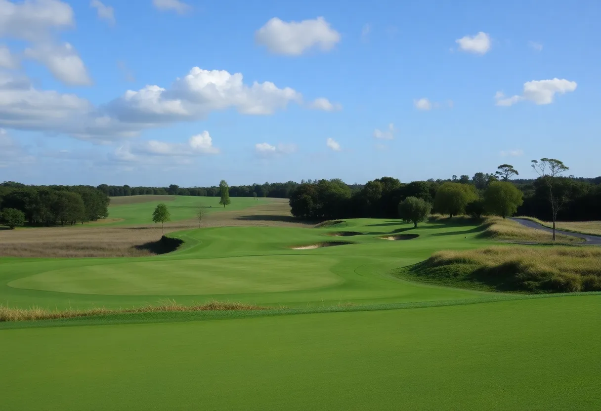 Stunning view of The Country Club golf course in Brookline