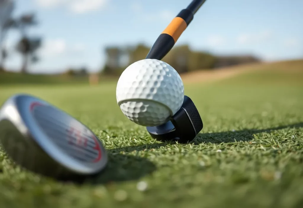 Affordable golf grip trainer designed for perfect hand positioning.