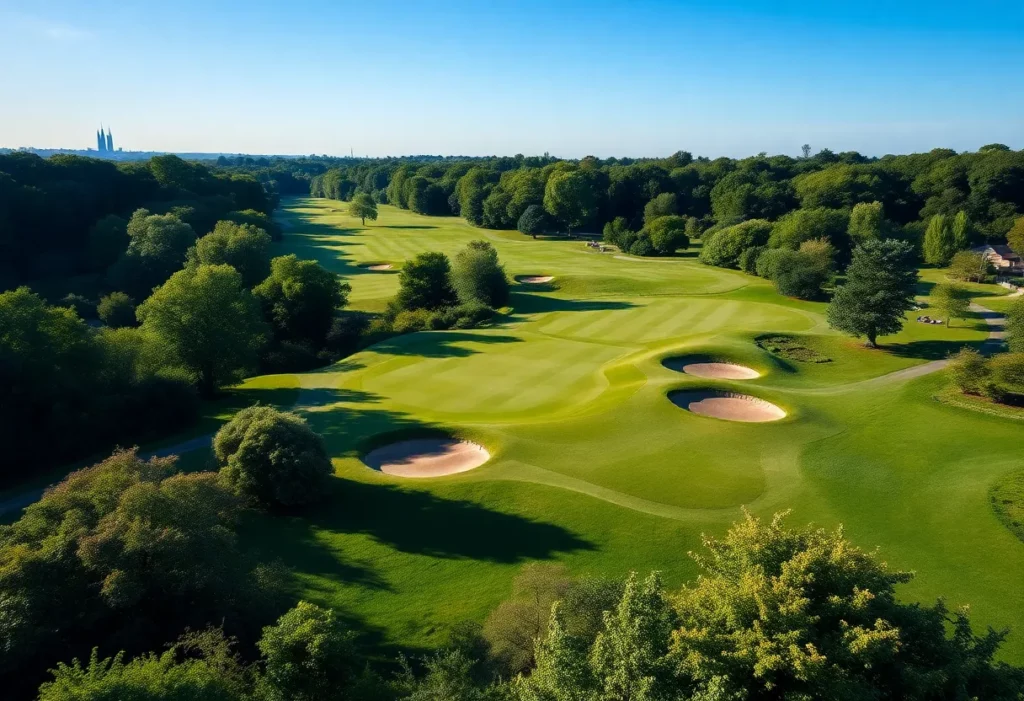 Scenic view of Luffenham Heath Golf Course
