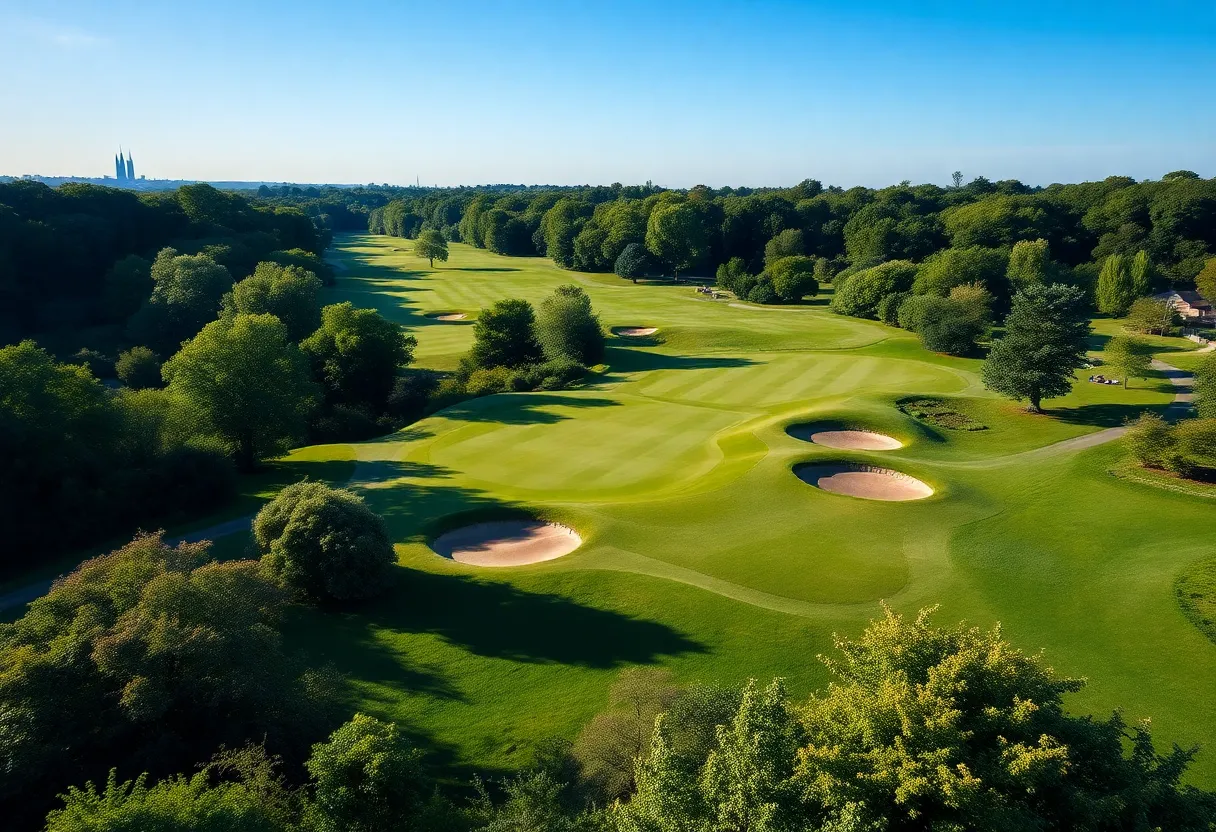 Scenic view of Luffenham Heath Golf Course