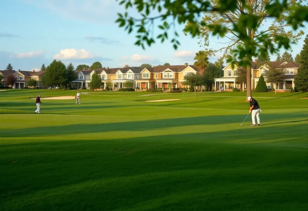 River Oaks Golf Club before closure