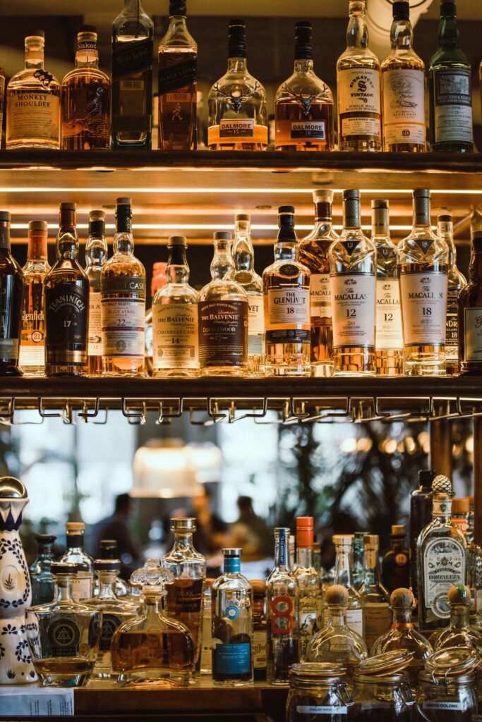 Collection of Scottish Whiskys