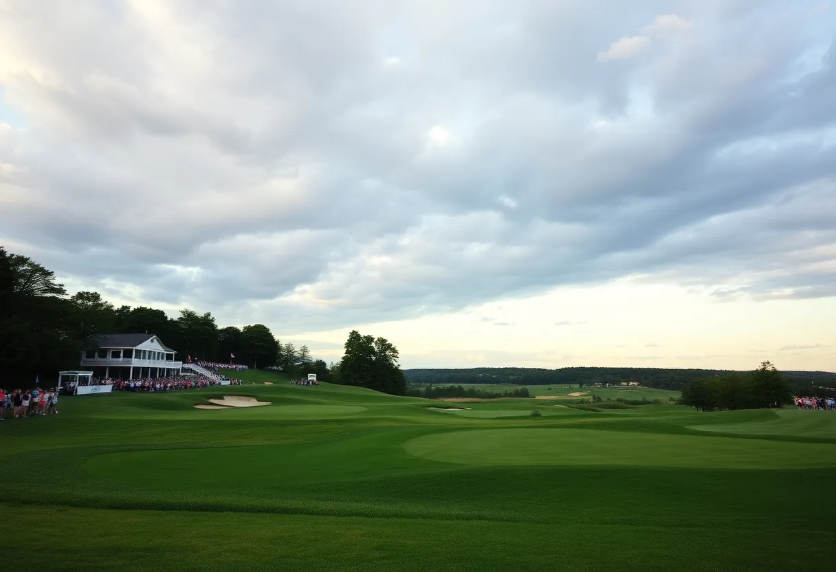 Scenic view of a golf course for Ryder Cup 2025