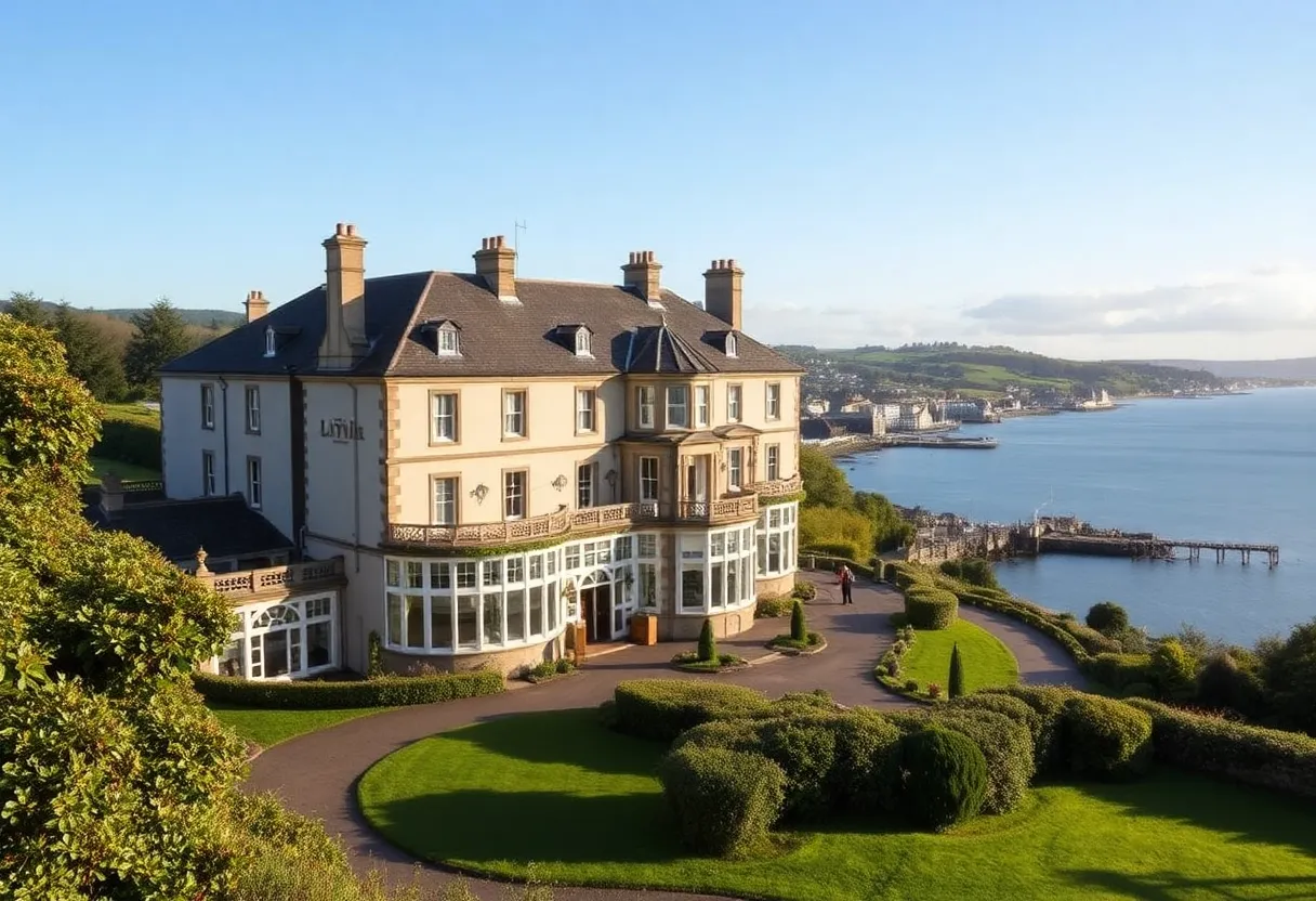 Exterior view of The Leddie Hotel in Aberlady
