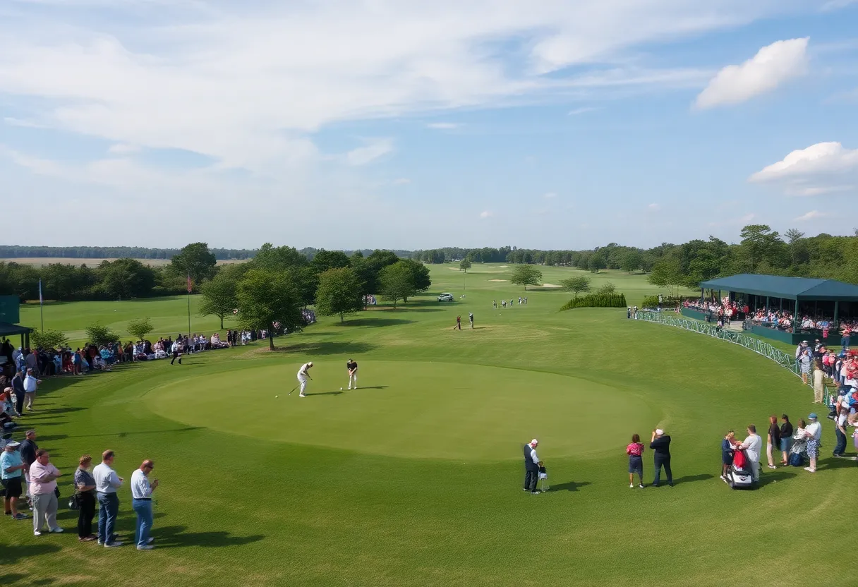 Gorgeous views at Bethpage Black Golf Course during the Ryder Cup