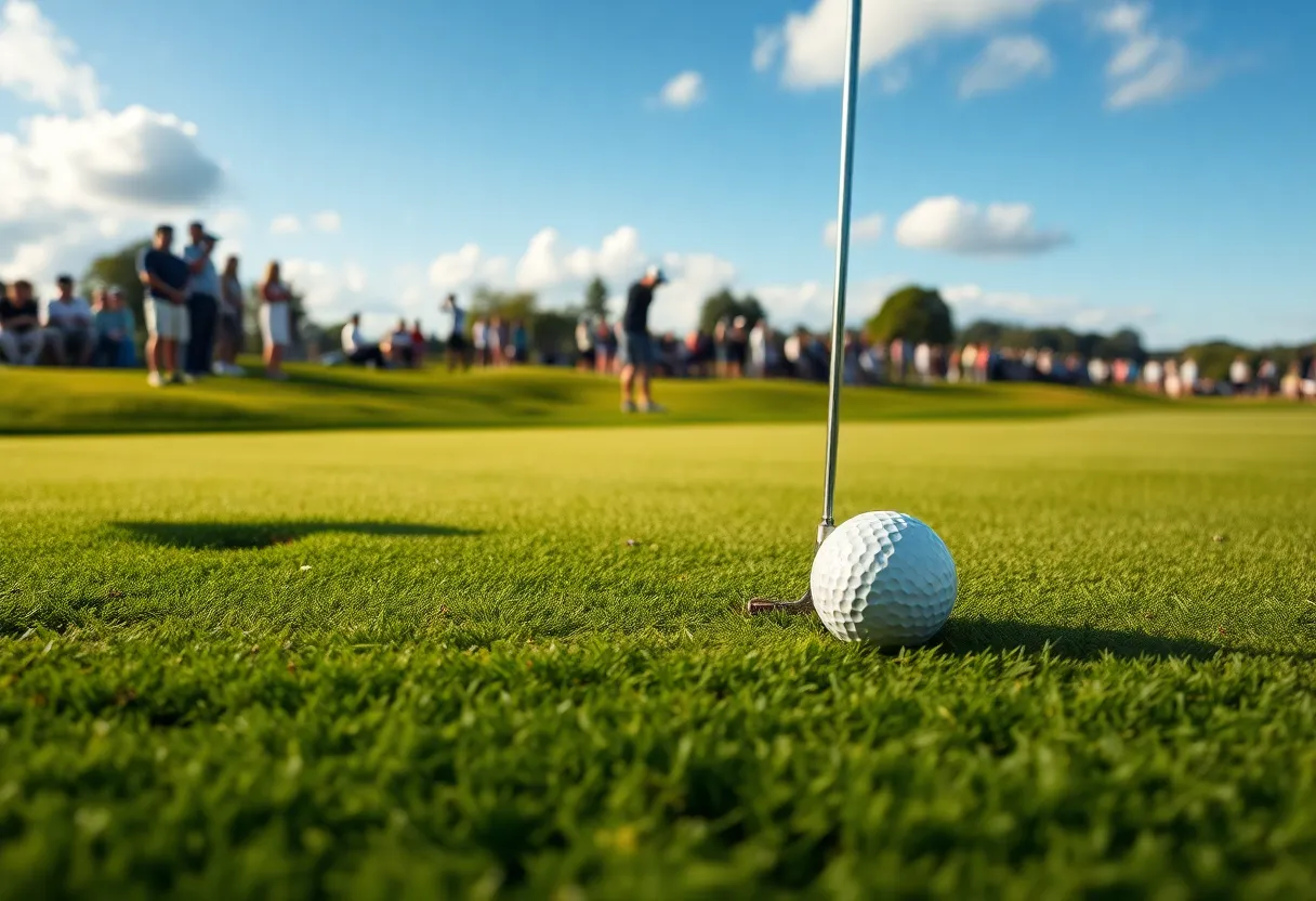 Golf course scene during BMW PGA Championship
