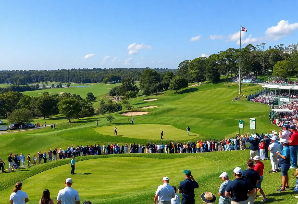 Scenic view of the K Club during the Irish Open 2025