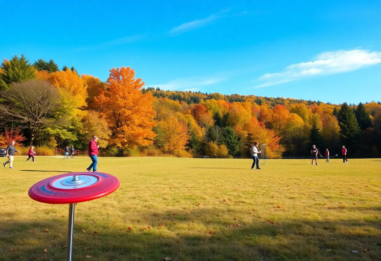 Disc golfers competing at the 2025 Disc Golf Pro Tour Championship