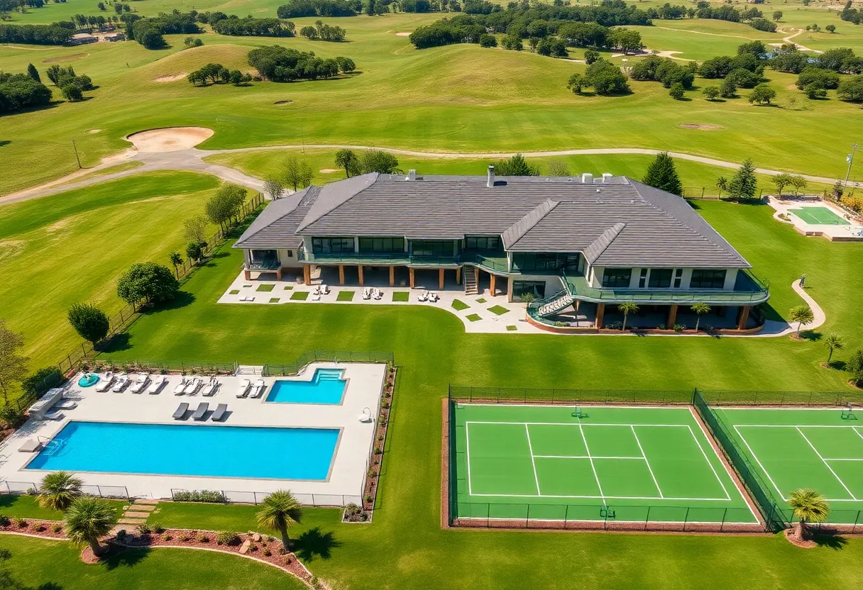 New clubhouse at Al Zorah Golf & Yacht Club