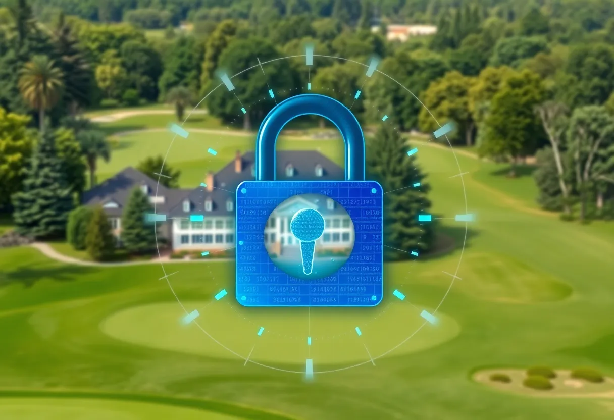 Image representing cybersecurity threats at California Golf Club