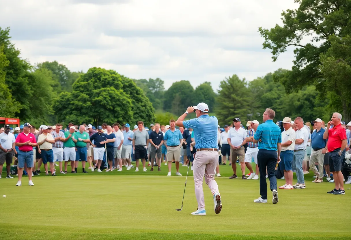 Men’s golf tournament at Empire 8 Championship