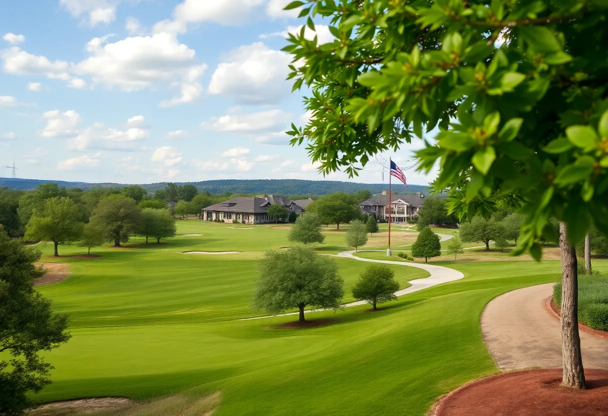 Fazio Canyons Golf Course in Austin during championship