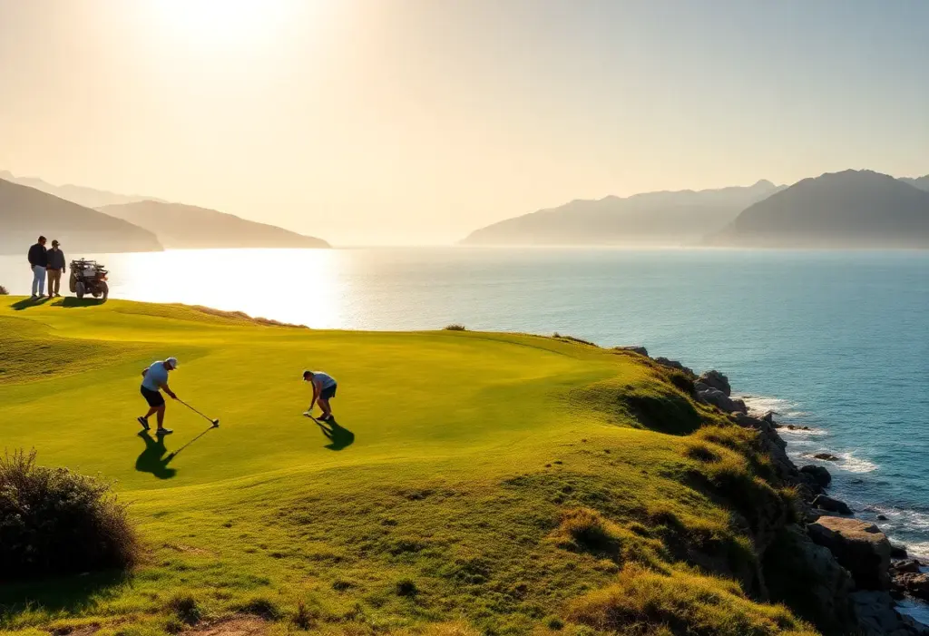 Seaside golf course at IGTM 2025