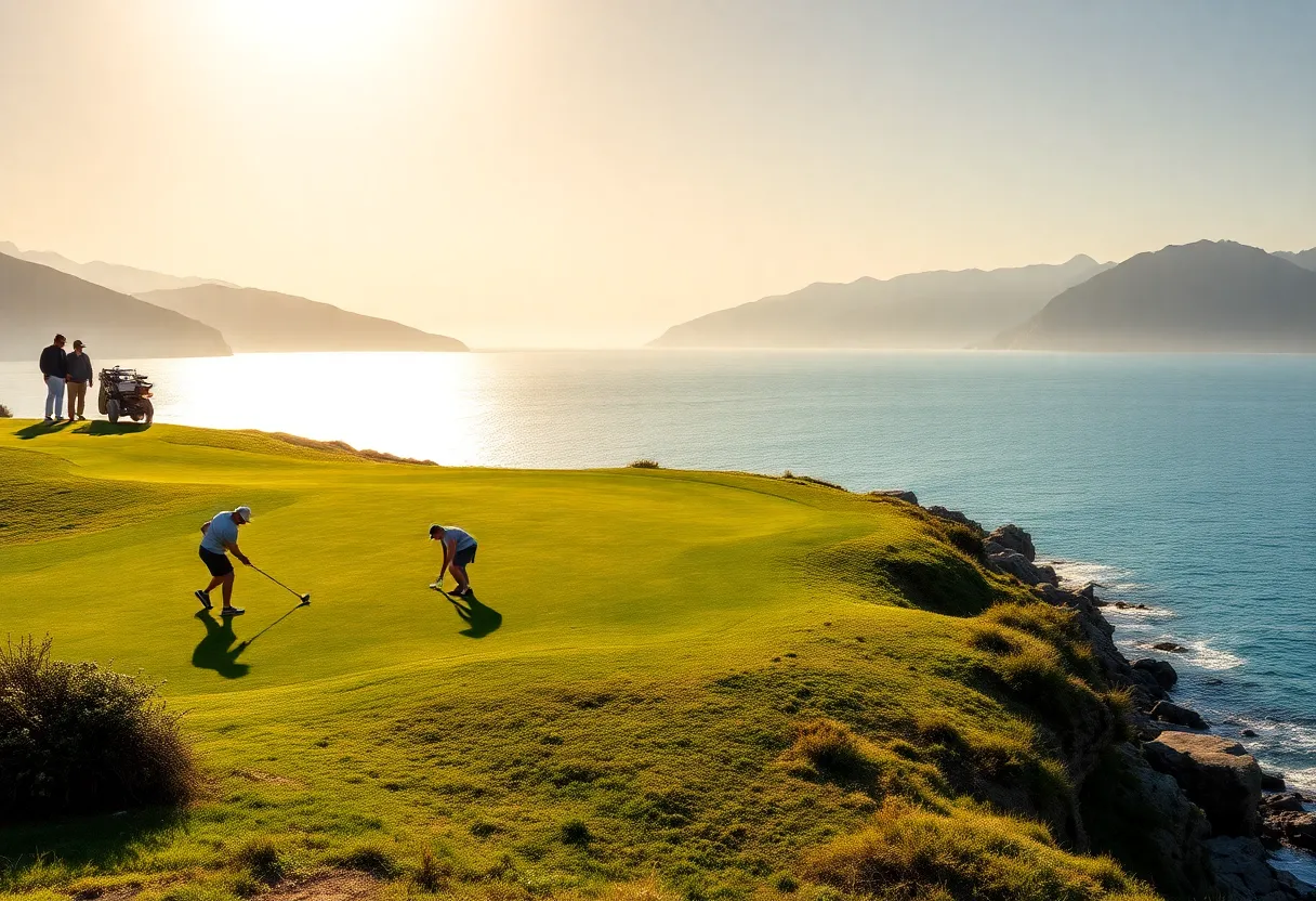 Seaside golf course at IGTM 2025