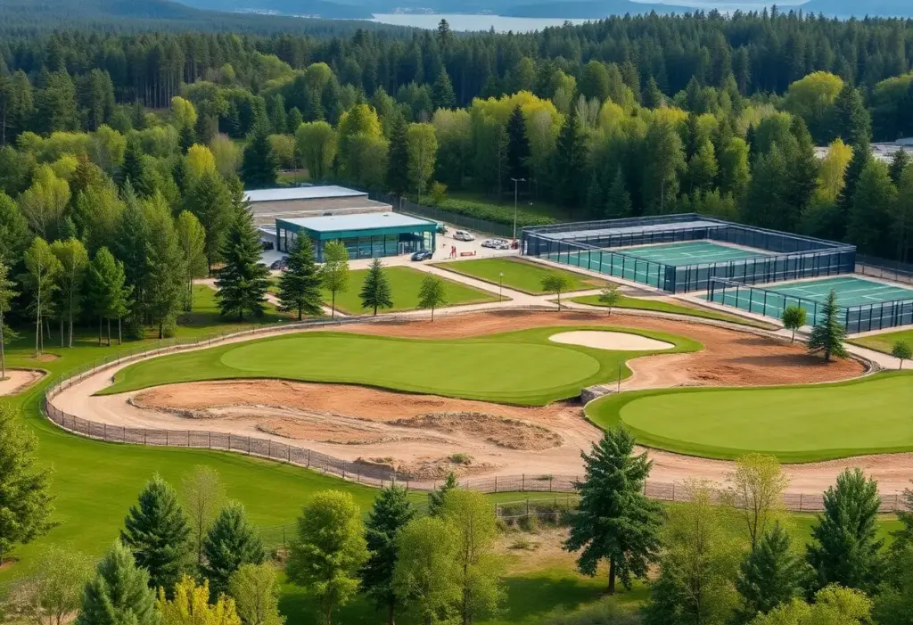 Construction of new golf course and racquet sports facility at Kohler Resort