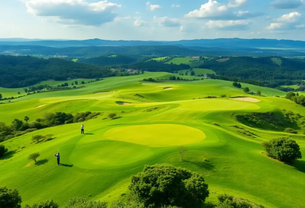 Stunning view of La Réserve Golf Links