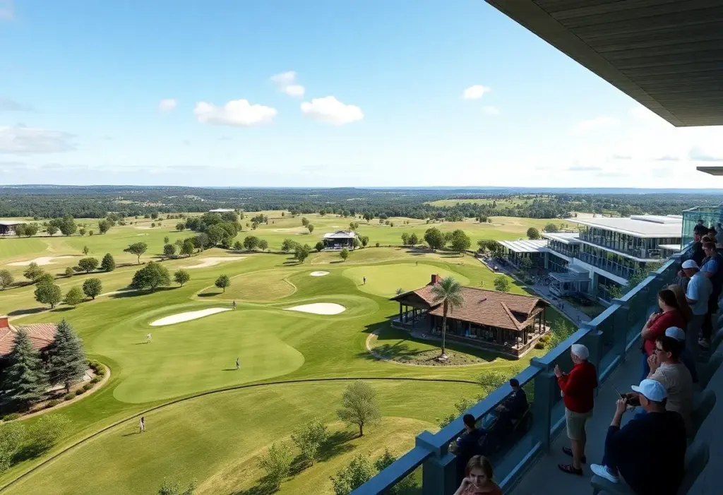 Architectural rendering of the Luton Hoo golf course redevelopment