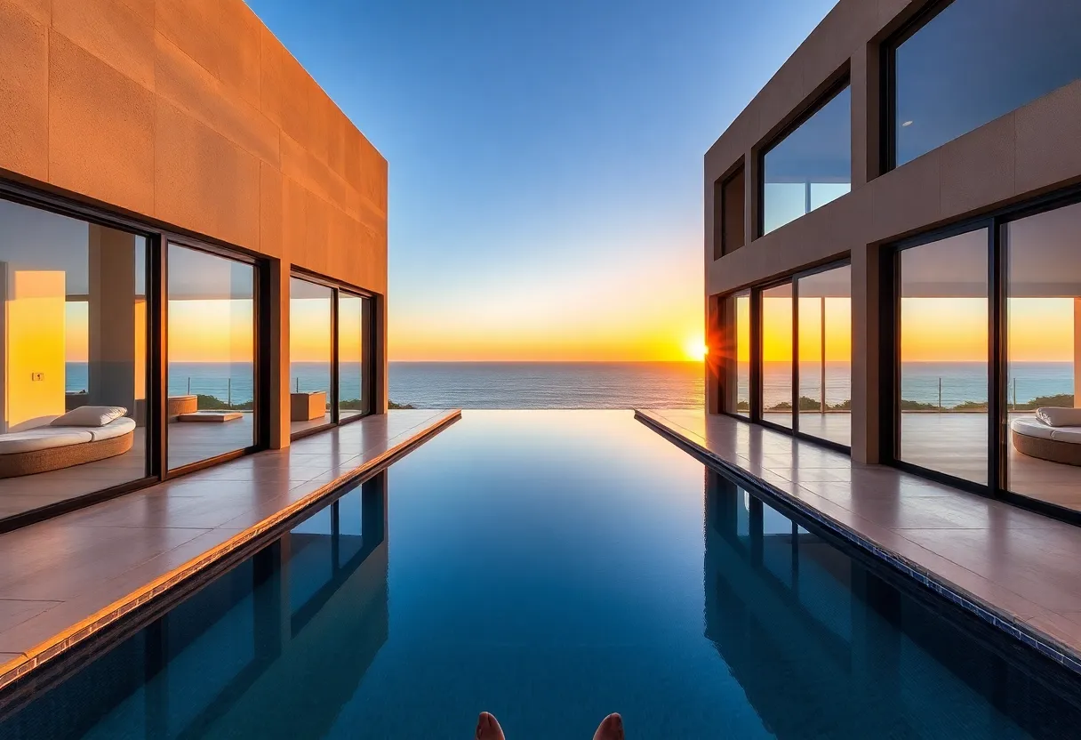 Luxury mansion with ocean view in Lagos, Portugal