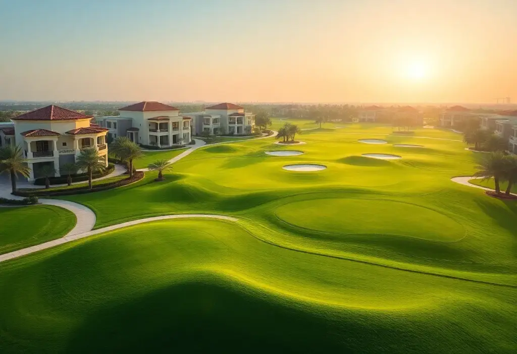 Luxurious golf resort at Mandarin Oriental Jumeirah Golf Estates