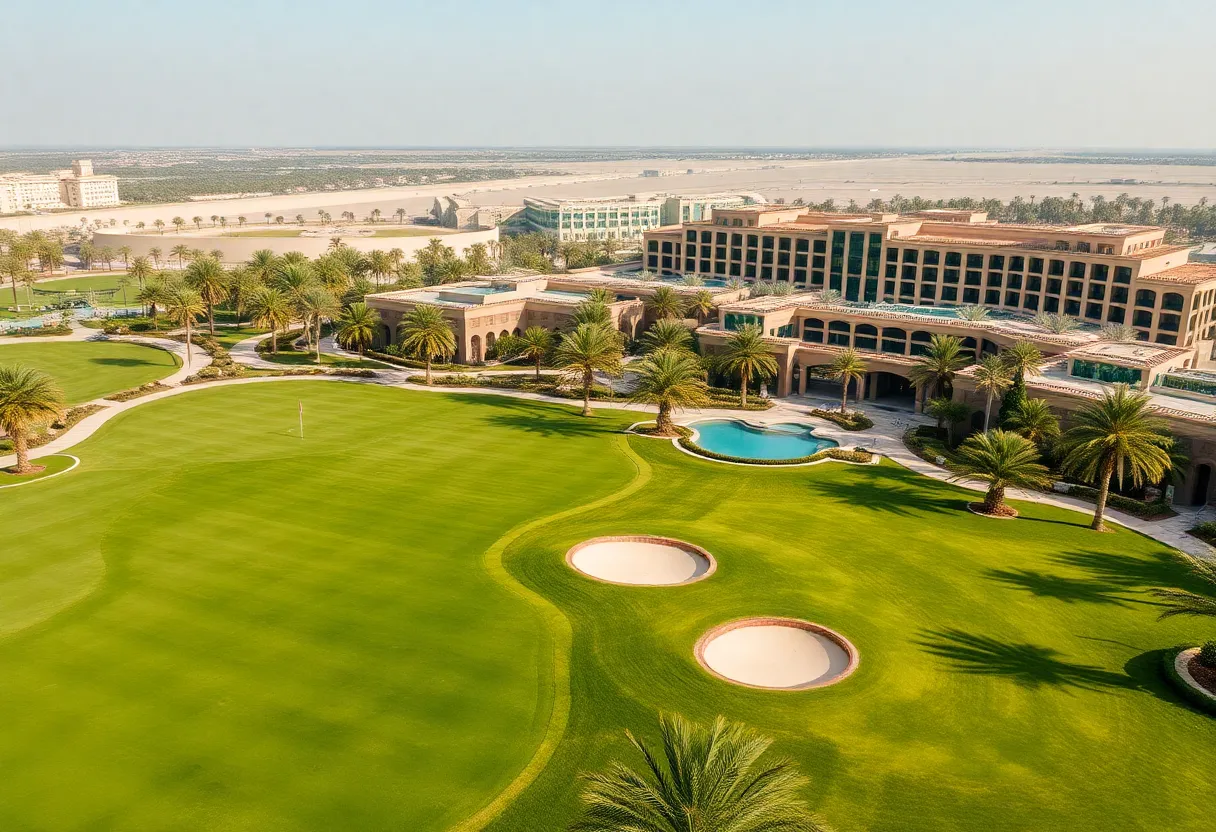 Rendering of Mandarin Oriental Golf Resort in Dubai