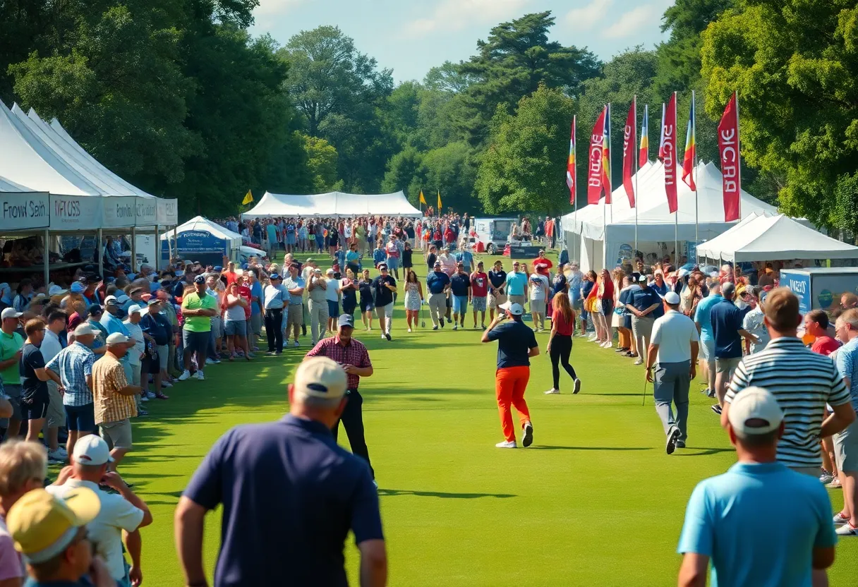 Players participating in the Myrtle Beach Golf Championship
