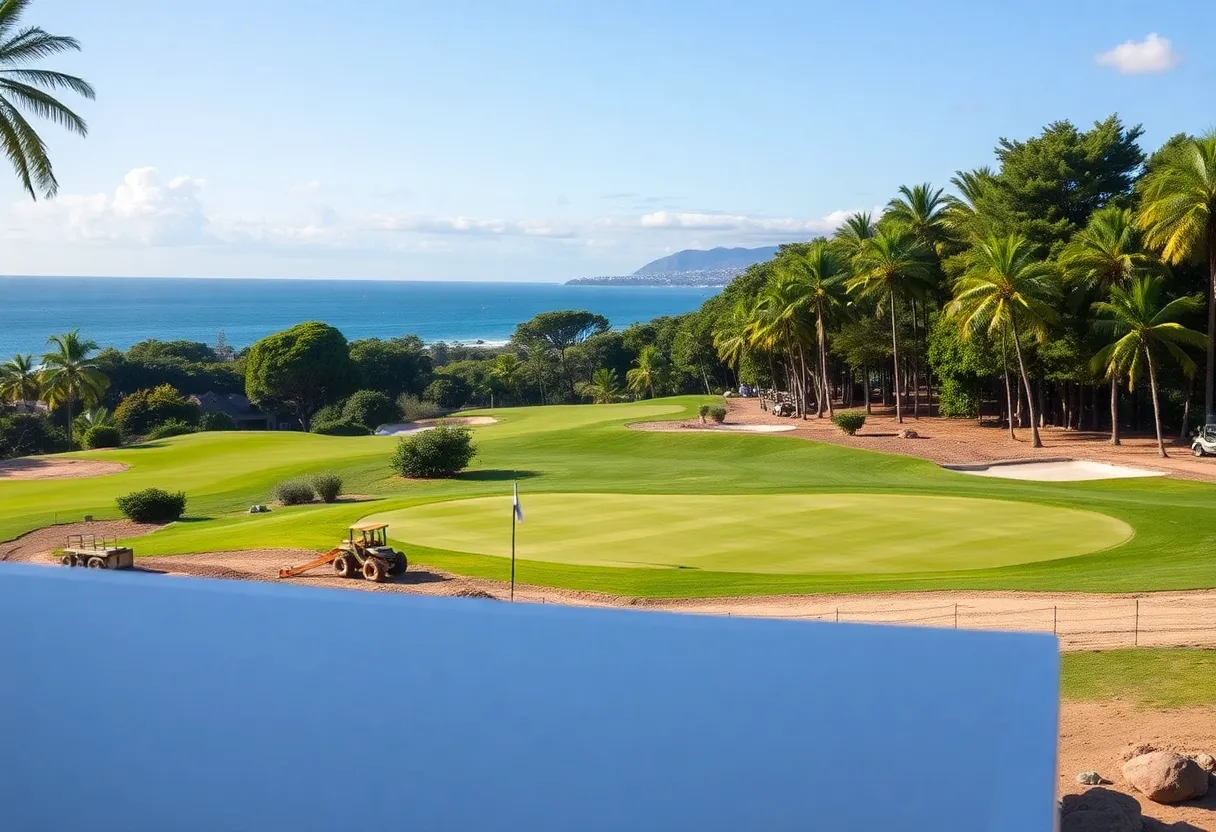 Renovations at Pelican Hill Golf Club