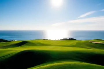 Scenic view of Praia D’El Rey golf course