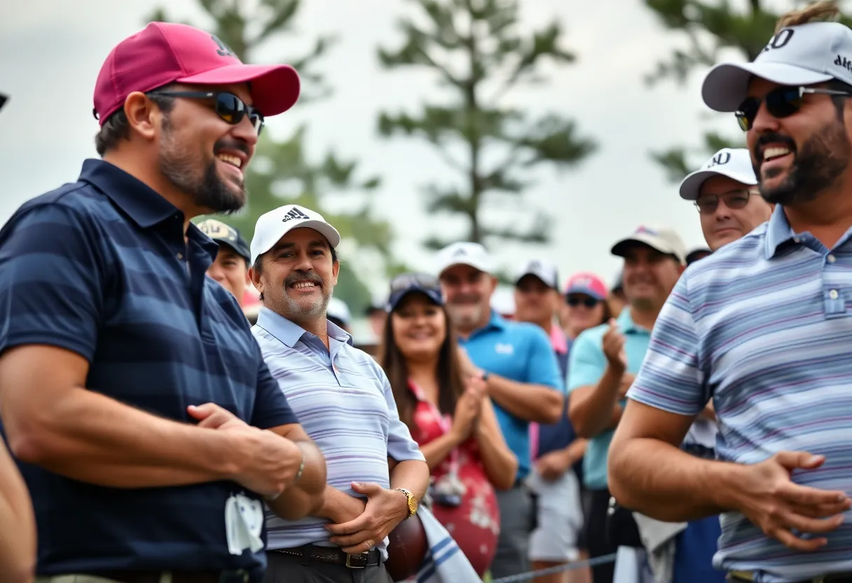 Fans displaying mixed behavior at the Ryder Cup golf tournament