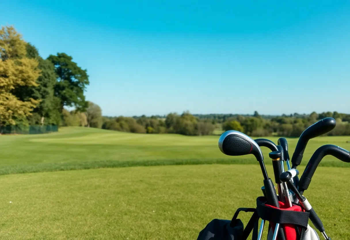 Beautiful golf course in Salford
