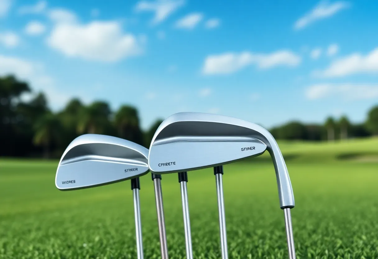 Best golf wedges for chipping in 2025 showcased on a golf course