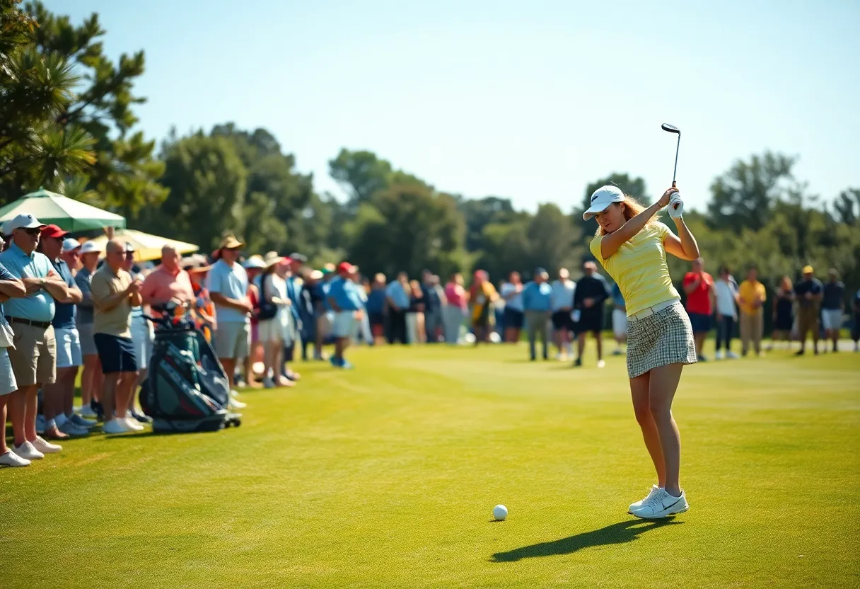 Yani Tseng celebrating her victory at Wistron Ladies Open