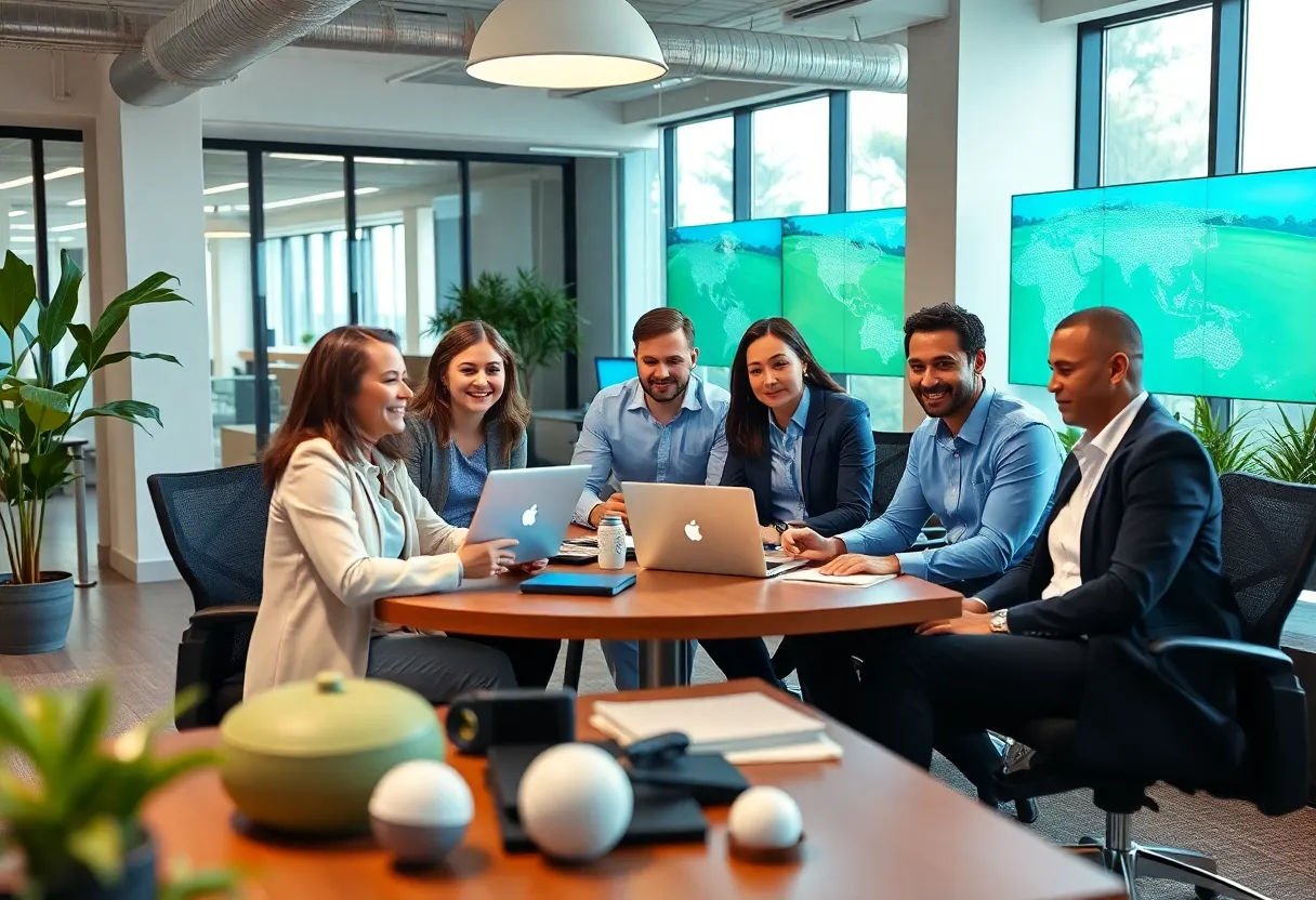 Leadership team working at Your Golf Travel