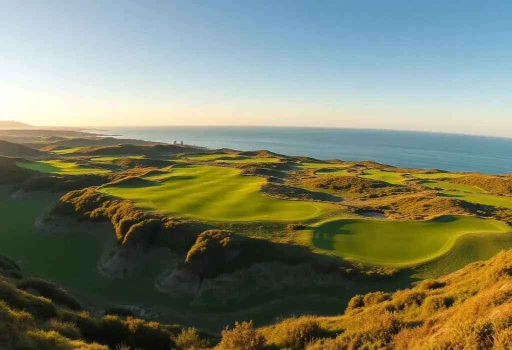 Scenic view of Ailsa Course at Trump Turnberry