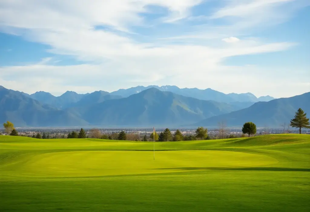 Stunning view of Al Hamra Golf Club after renovation